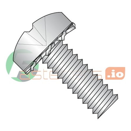 #4-40 x 3/8 in Phillips Pan Machine Screw, Plain 410 Stainless Steel, 5000 PK